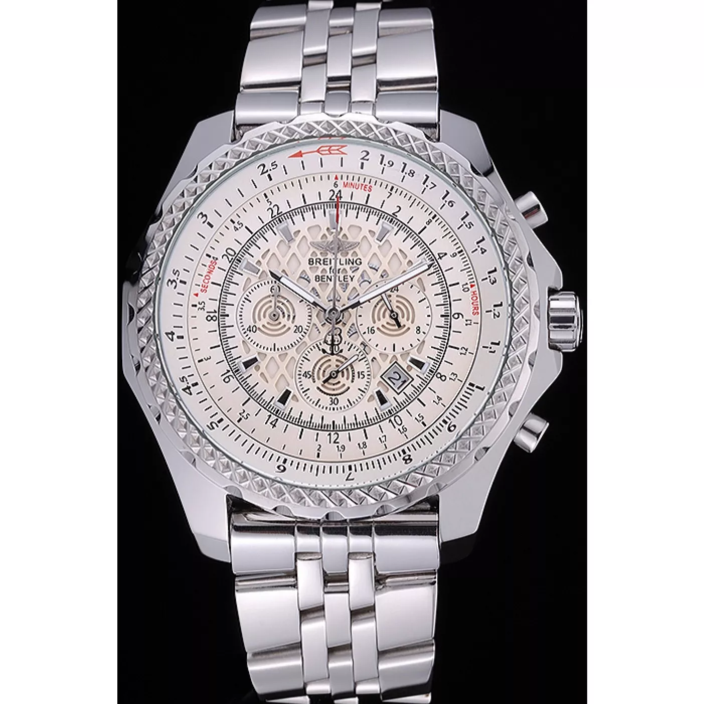 Breitling Bentley B06 Chronograph Stainless Steel Watch 622329 0118