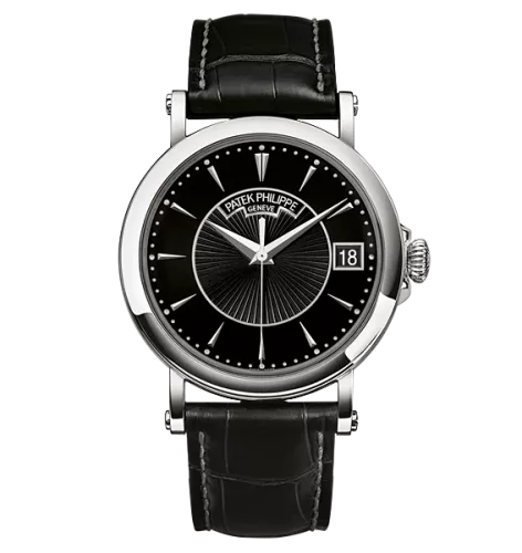 AAA Replica Patek Philippe Calatrava Black Watch 5153G-001 0119