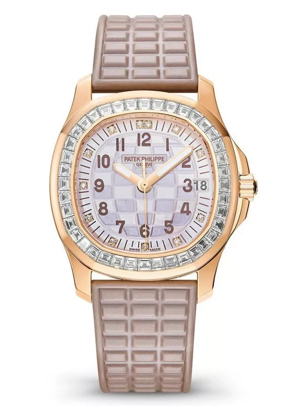 AAA Replica Patek Philippe Aquanaut Rose Gold Ladies Watch 5072R-001 0120