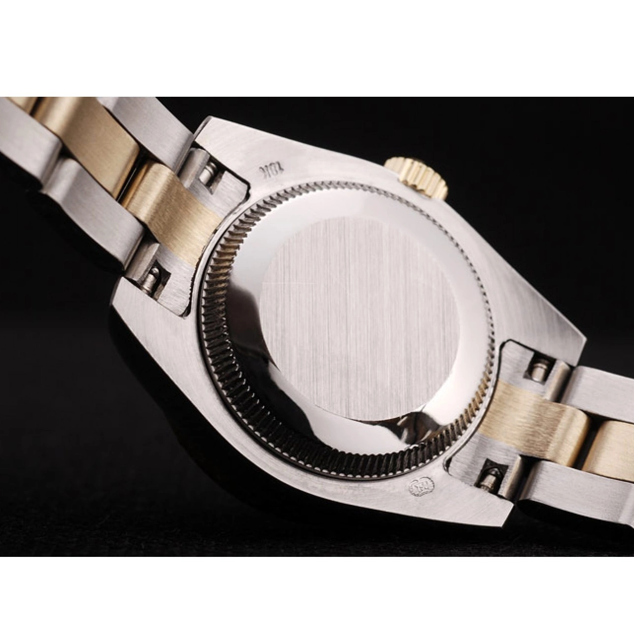 AAA Replica Watches Stainless Steel White Rolex DateJust Plated Diamond Case Brushed Dial 0223