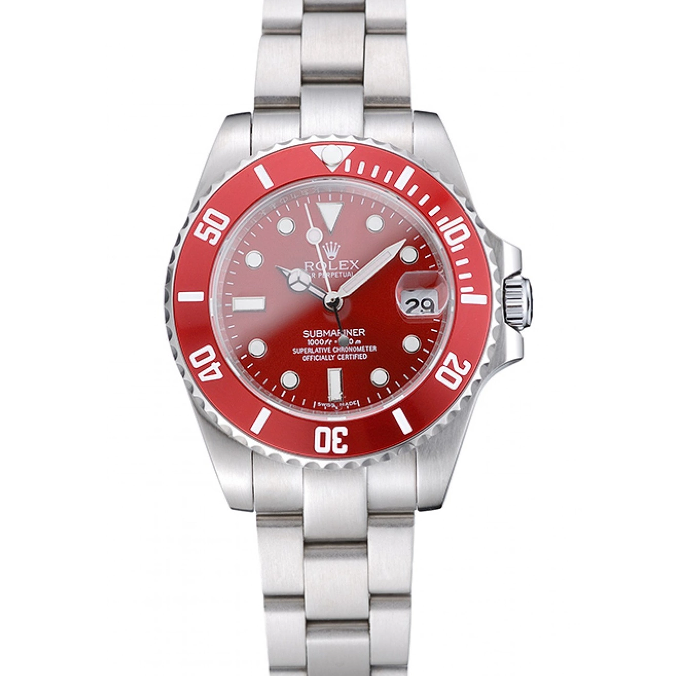 AAA Replica Watches Submariner Bracelet Rolex Stainless Dial 1454154 Steel Red 0212