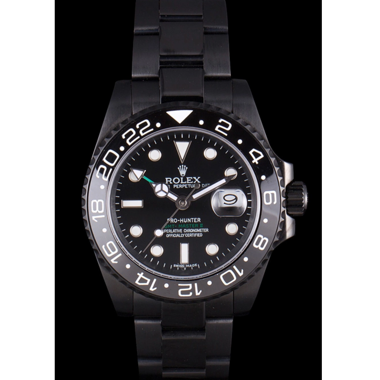 AAA Replica Watches Rolex PVD Full Edition Pro-Hunter II Master GMT 0215