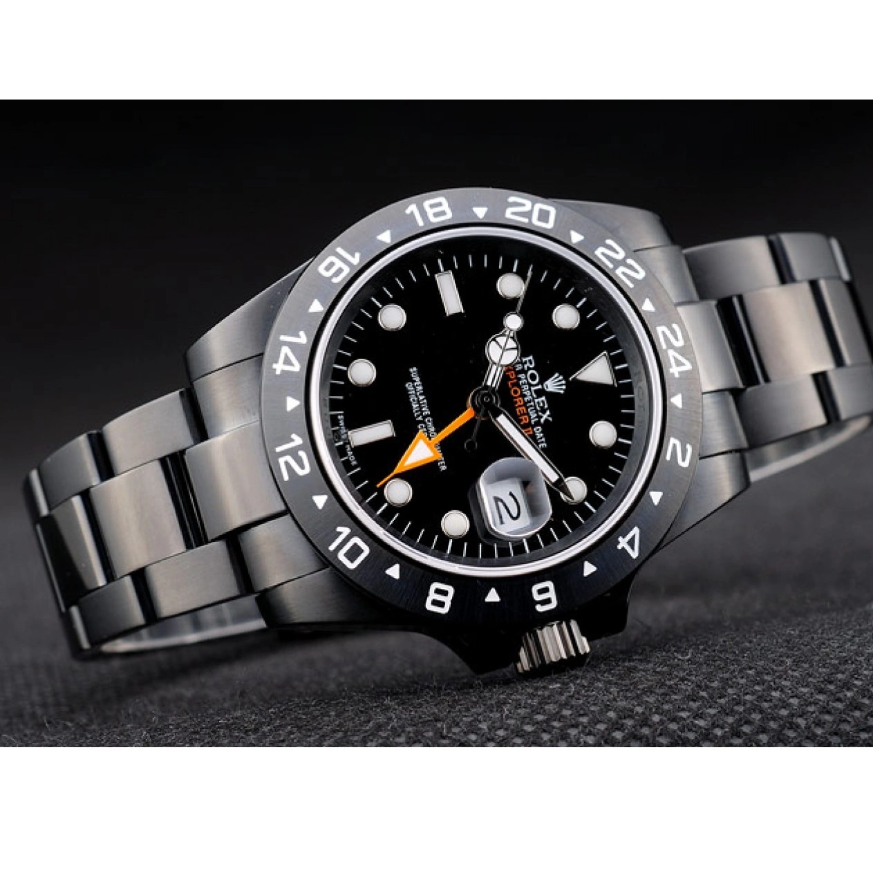 AAA Replica Watches Black Black Bezel Rolex Dial Watch 2385 Explorer Ceramic 0222