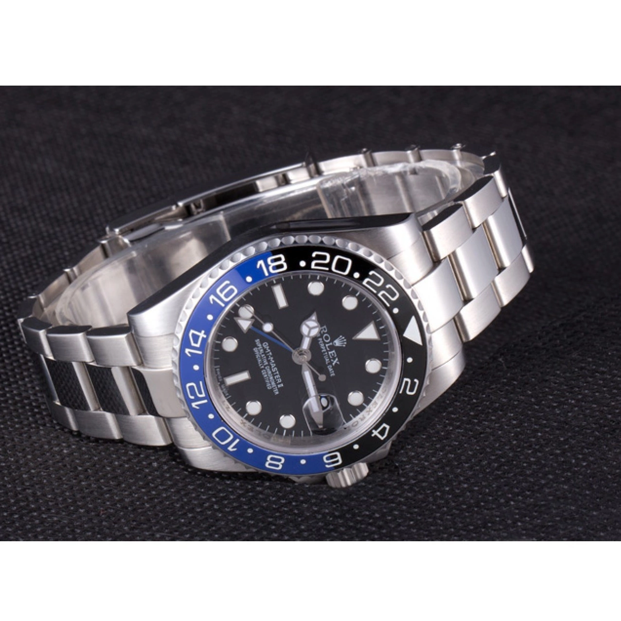 Good Copy Rolex Watches Master Oyster Stainless Band Brushed Collection Rolex GMT II Steel 621492 0210