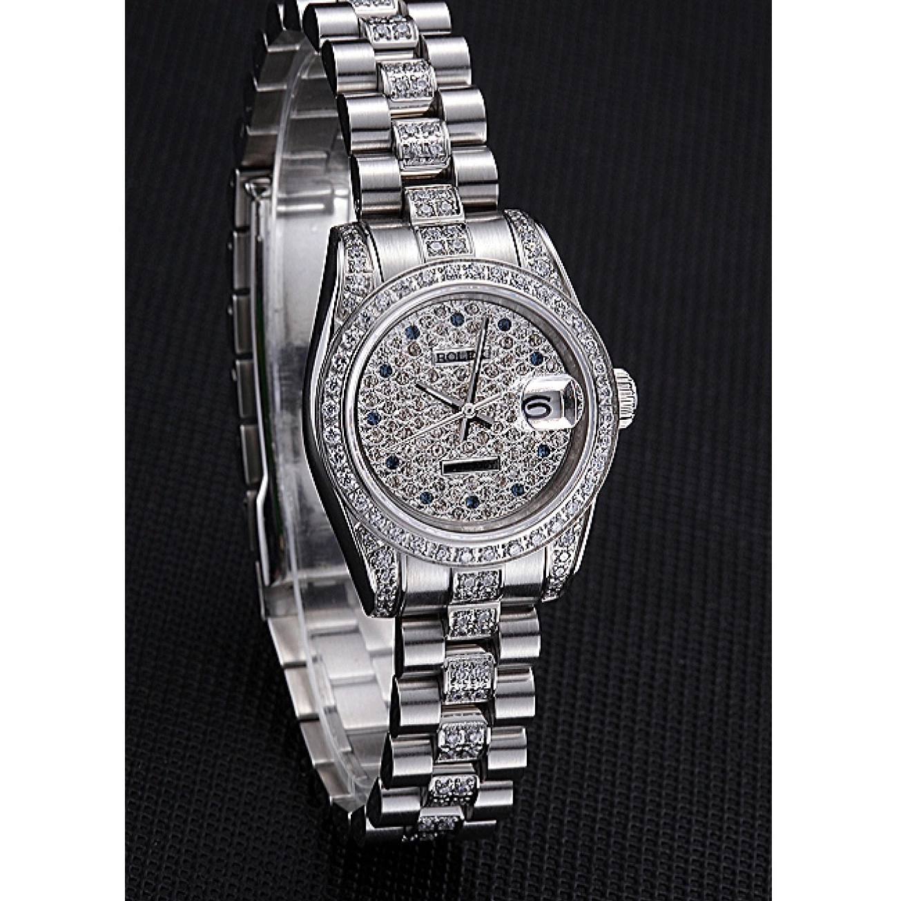 AAA Replica Watches Stainless Steel 622021 DateJust Rolex Swiss Diamond Dial 0217