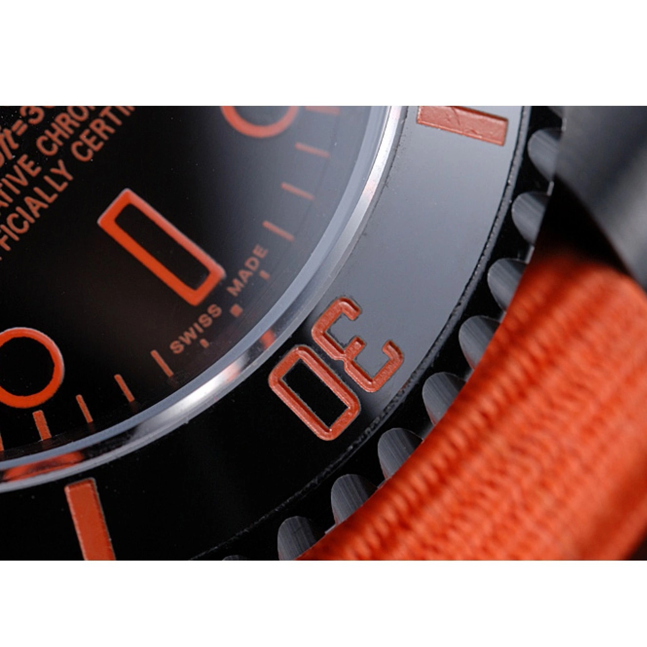 Good Copy Rolex Watches Nylon Orange Stealth Submariner Strap Rolex 622011 0213