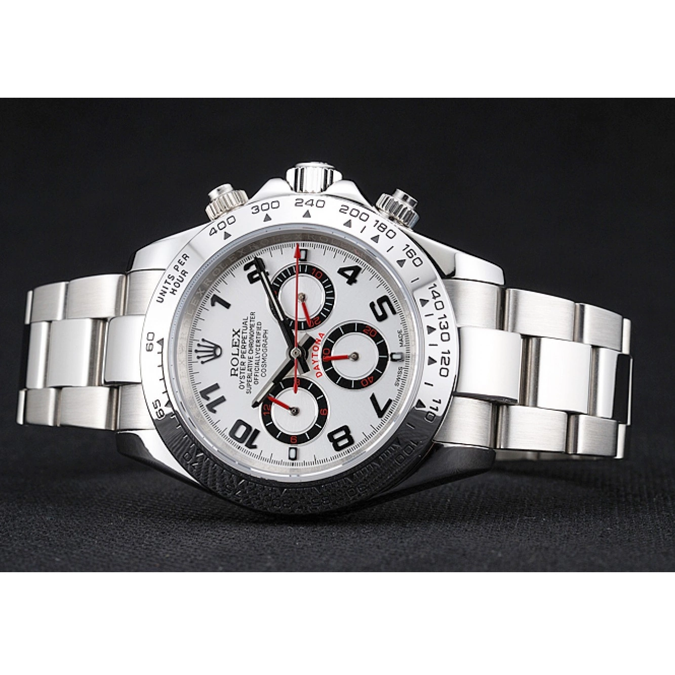 AAA Replica Watches Bezel Cosmograph White Dial Stainless Rolex Steel White 1454242 Daytona 0220