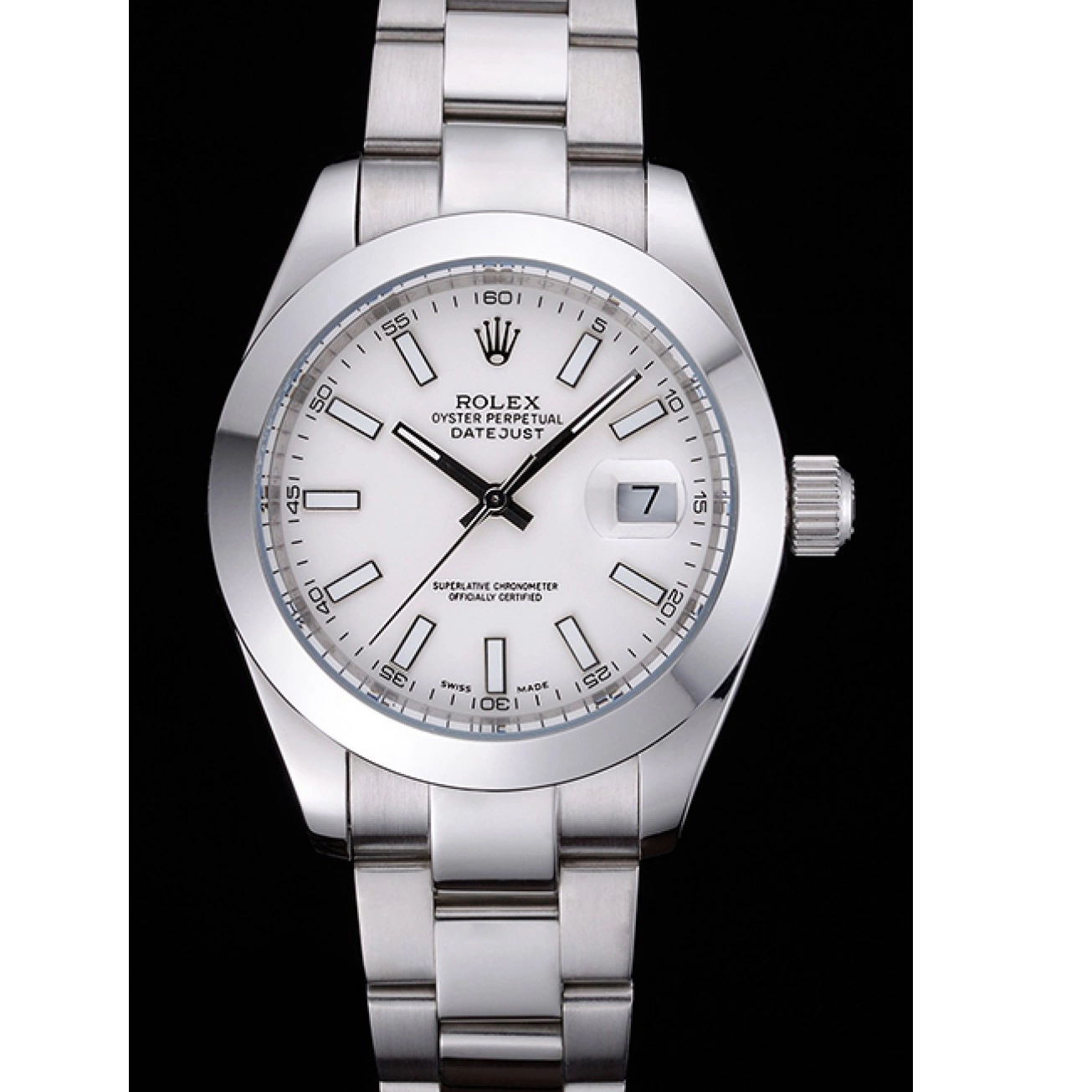 Best AAA Replica Sites Dial Rolex Steel Case 622266 Stainless Datejust White 0221