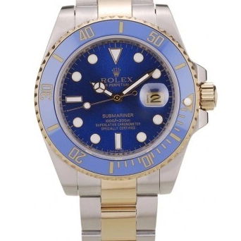 AAA Replica Watches Blue Rolex Blue 98230 Dial Bezel Submariner 0214