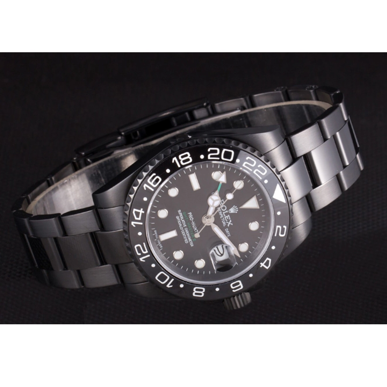 AAA Replica Watches Rolex PVD Full Edition Pro-Hunter II Master GMT 0215