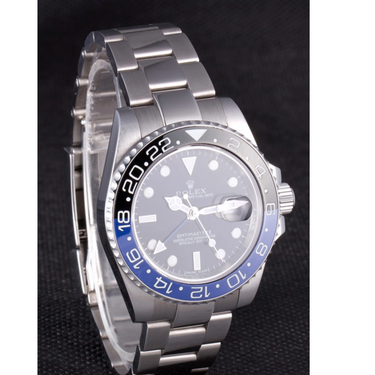 Good Copy Rolex Watches Master Oyster Stainless Band Brushed Collection Rolex GMT II Steel 621492 0210