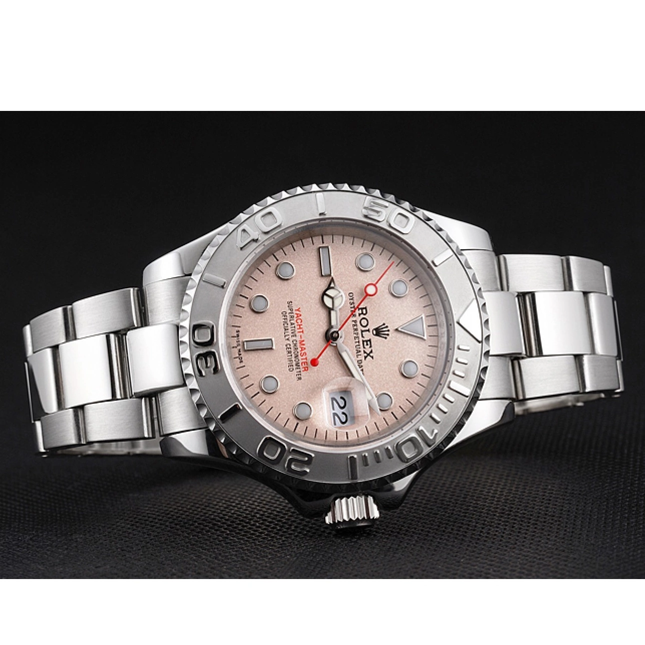 Good Copy Rolex Watches Stainless Rolex Bracelet Swiss And Steel Dial Case Yacht-Master Champagne 0213