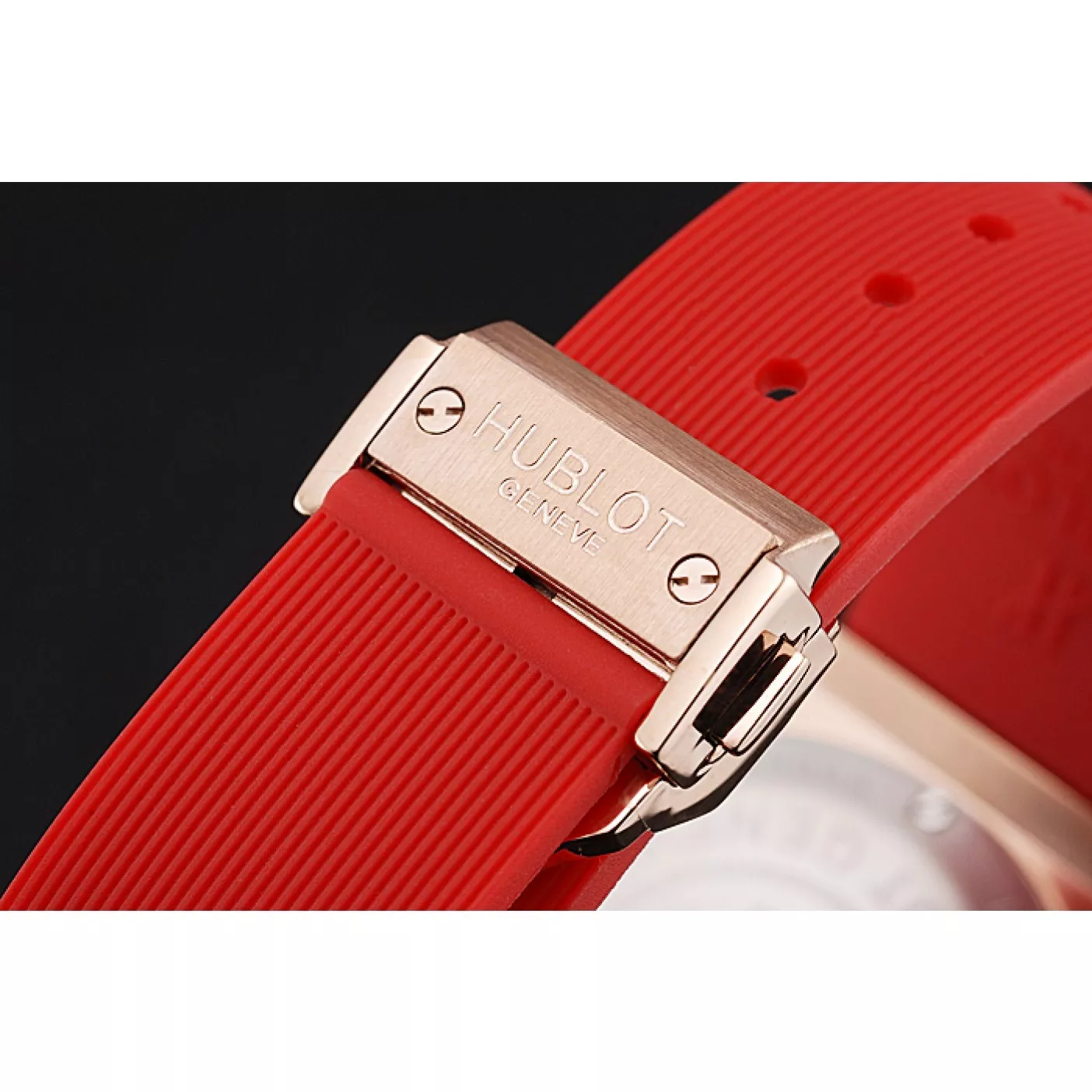 Best AAA Replica Sites Hublot Big Bang Red Strap Red Dial Watch 98069 0203