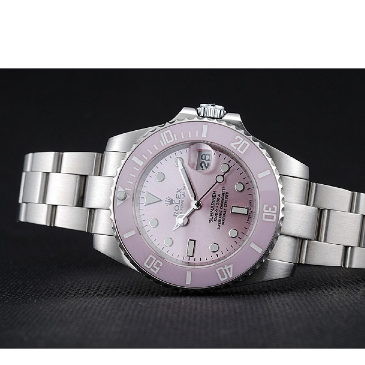 Good Copy Rolex Watches Bracelet Stainless Steel Submariner Lilas Dial 1454155 Rolex 0212