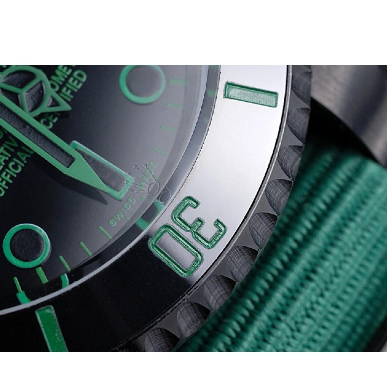 Best AAA Replica Sites Strap Stealth Nylon Submariner Rolex 622009 Green 0220