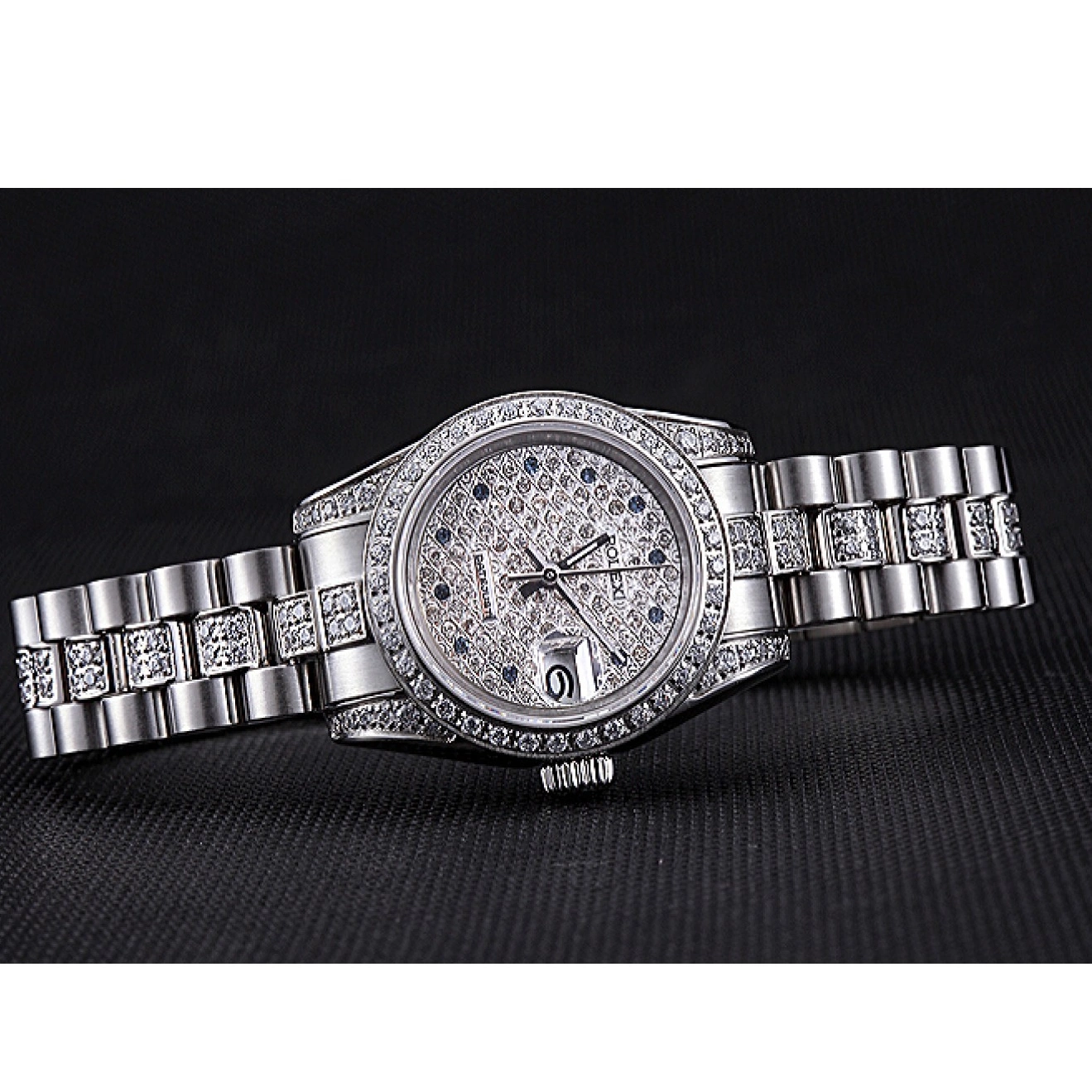 AAA Replica Watches Stainless Steel 622021 DateJust Rolex Swiss Diamond Dial 0217