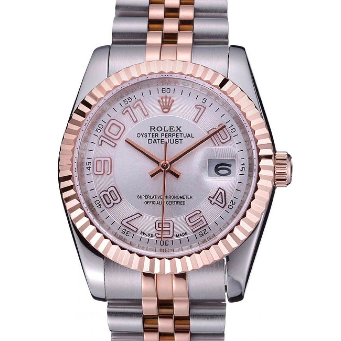 AAA Replica Watches Bracelet Steel and DateJust Dial 622544 Stainless White Gold Rolex 0223