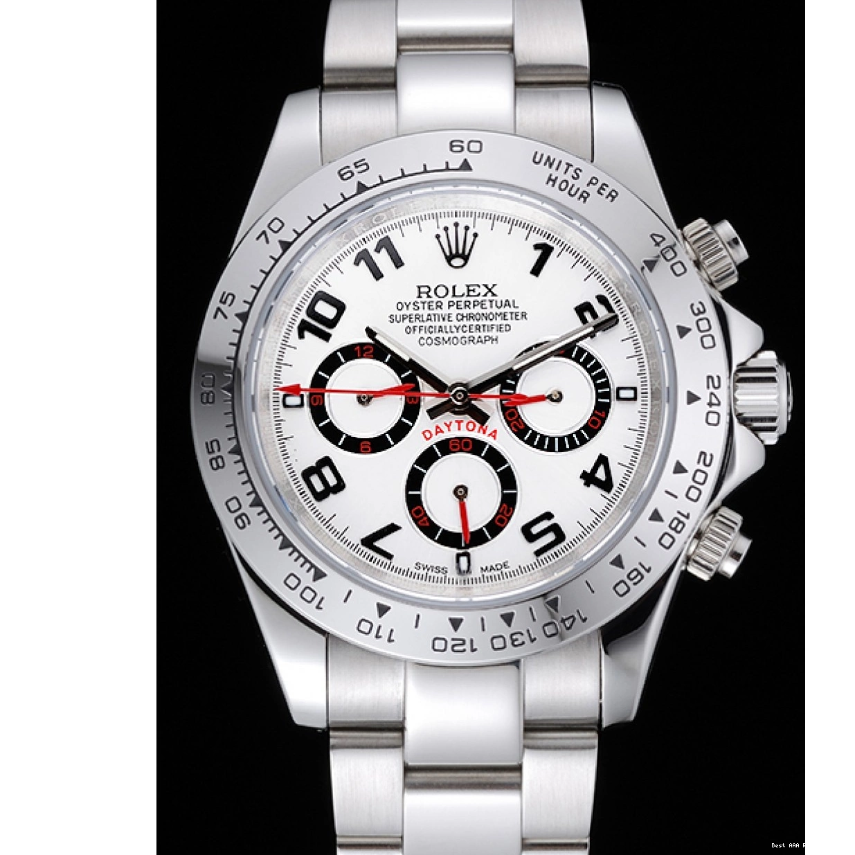 AAA Replica Watches Bezel Cosmograph White Dial Stainless Rolex Steel White 1454242 Daytona 0220