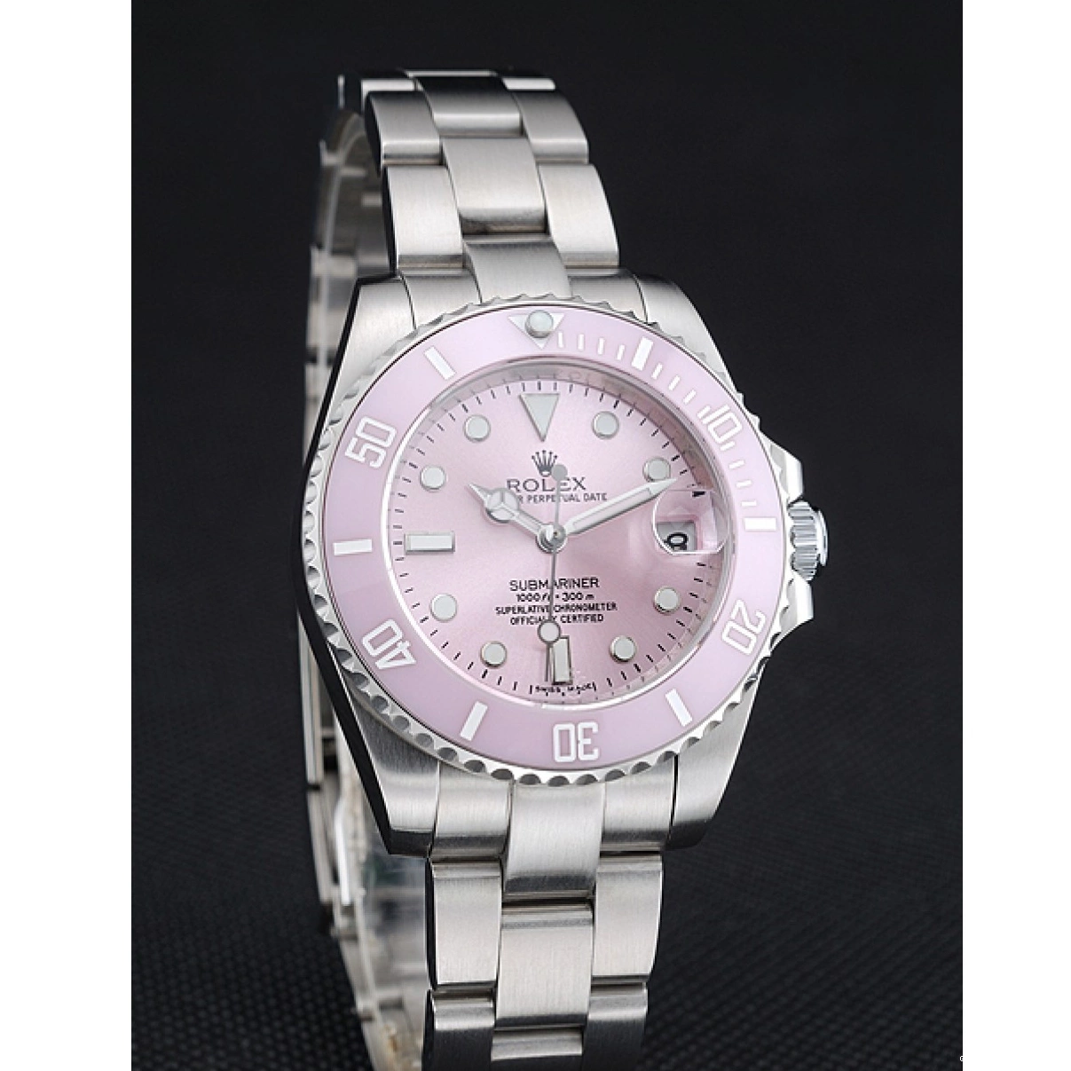 Good Copy Rolex Watches Bracelet Stainless Steel Submariner Lilas Dial 1454155 Rolex 0212