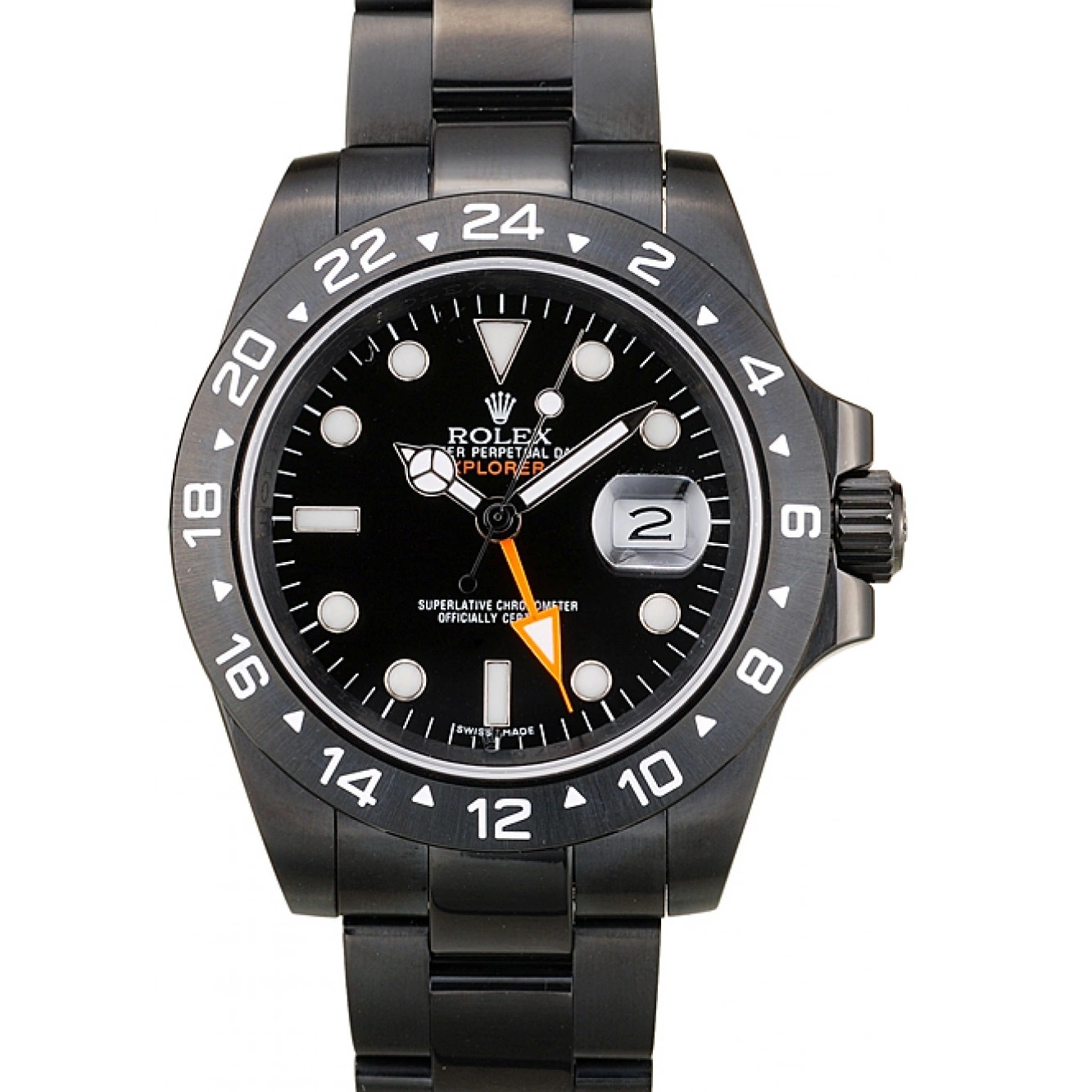 AAA Replica Watches Black Black Bezel Rolex Dial Watch 2385 Explorer Ceramic 0222