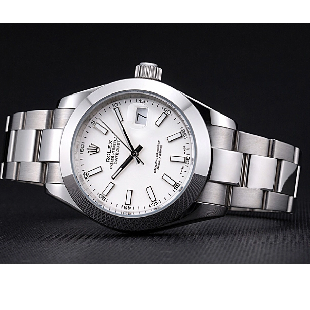 Best AAA Replica Sites Dial Rolex Steel Case 622266 Stainless Datejust White 0221