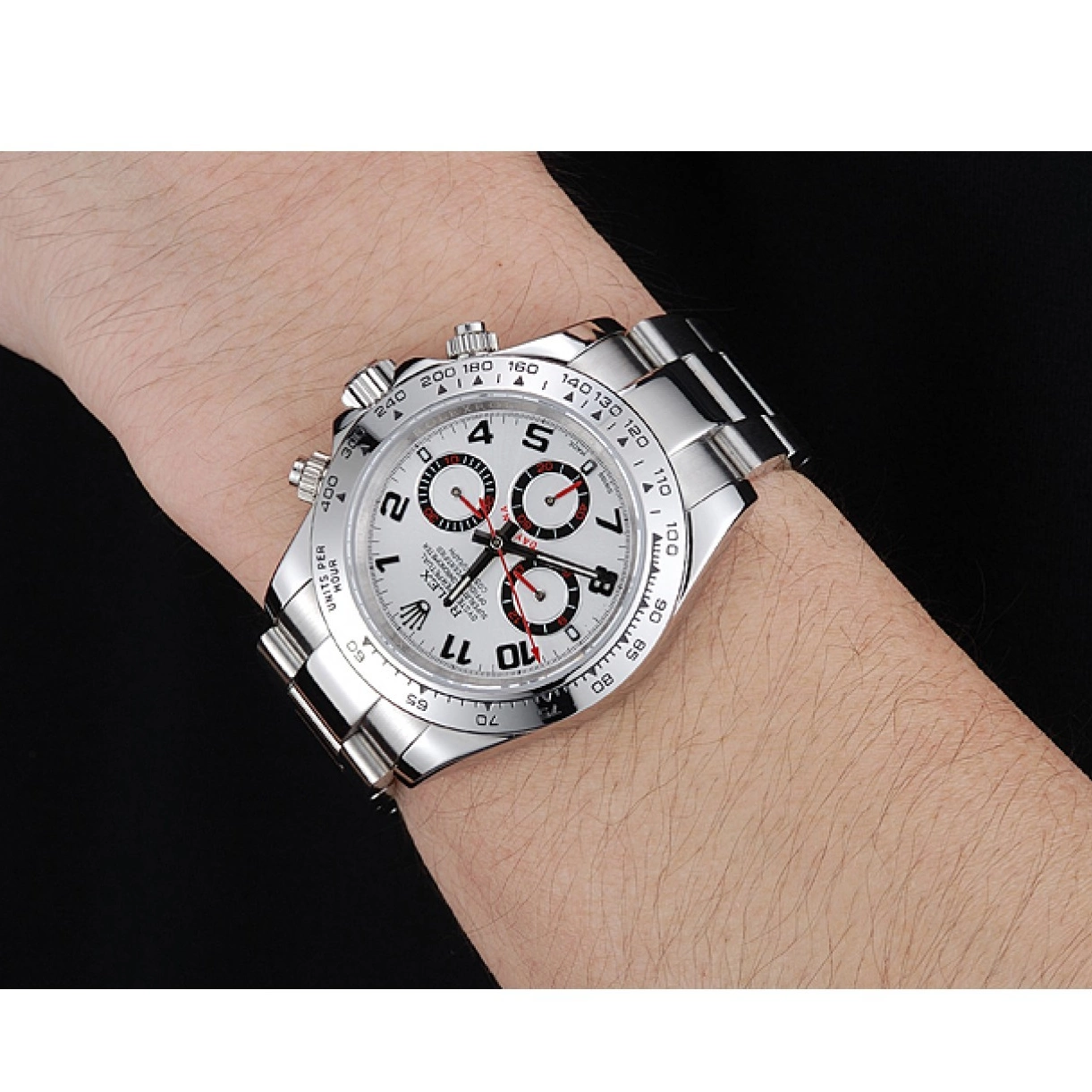 AAA Replica Watches Bezel Cosmograph White Dial Stainless Rolex Steel White 1454242 Daytona 0220