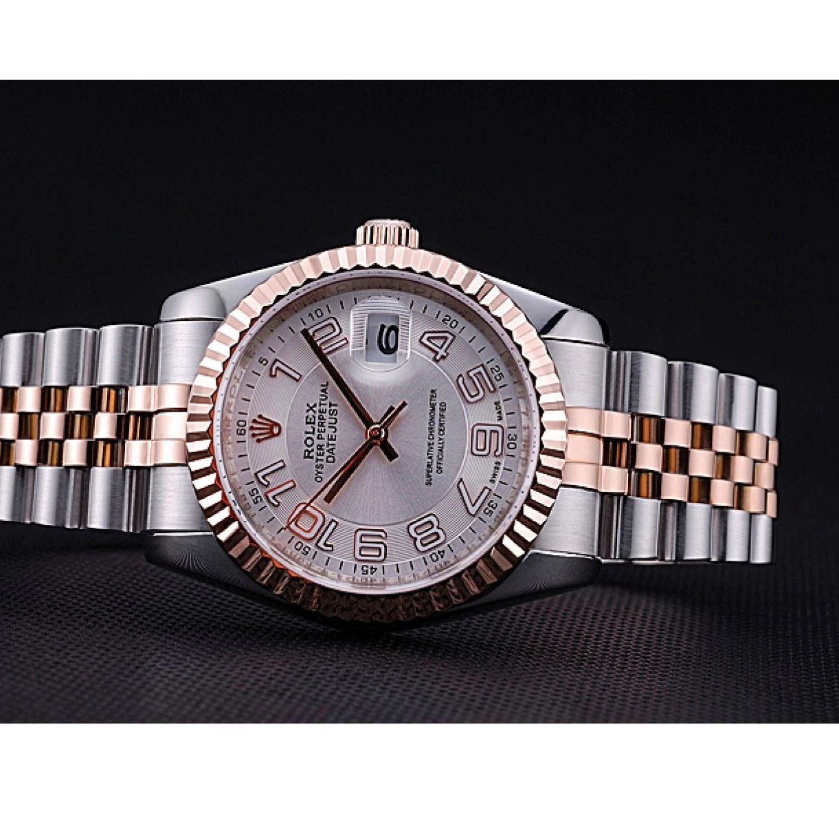 AAA Replica Watches Bracelet Steel and DateJust Dial 622544 Stainless White Gold Rolex 0223