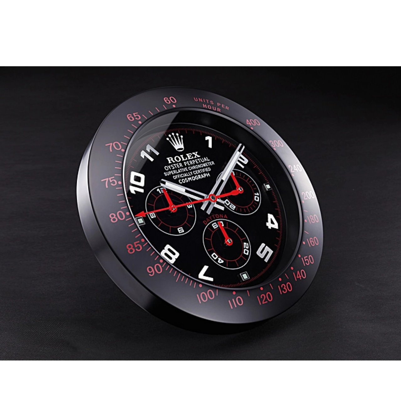 Best AAA Replica Sites Clock Daytona 621908 Black-Red Wall Rolex Cosmograph 0210