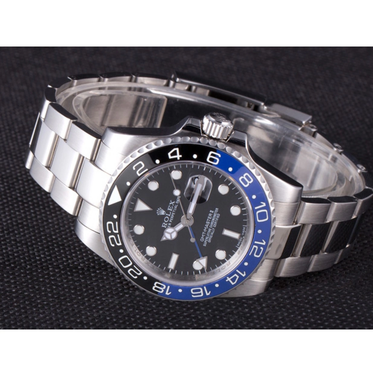 Good Copy Rolex Watches Master Oyster Stainless Band Brushed Collection Rolex GMT II Steel 621492 0210