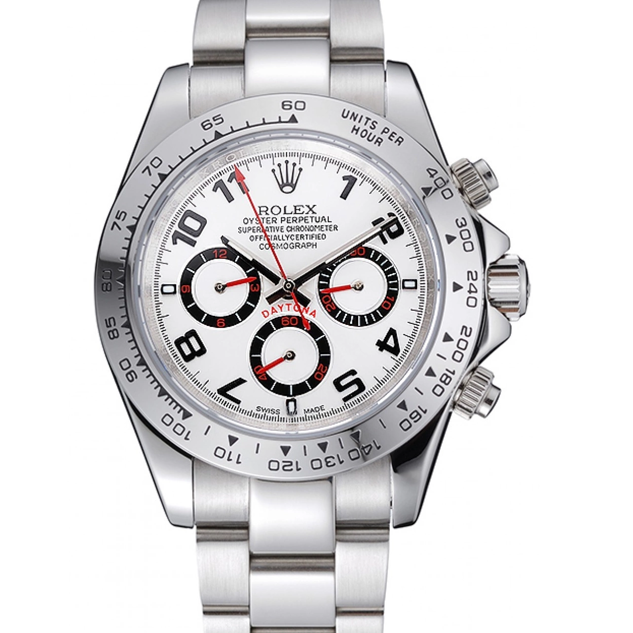 AAA Replica Watches Bezel Cosmograph White Dial Stainless Rolex Steel White 1454242 Daytona 0220