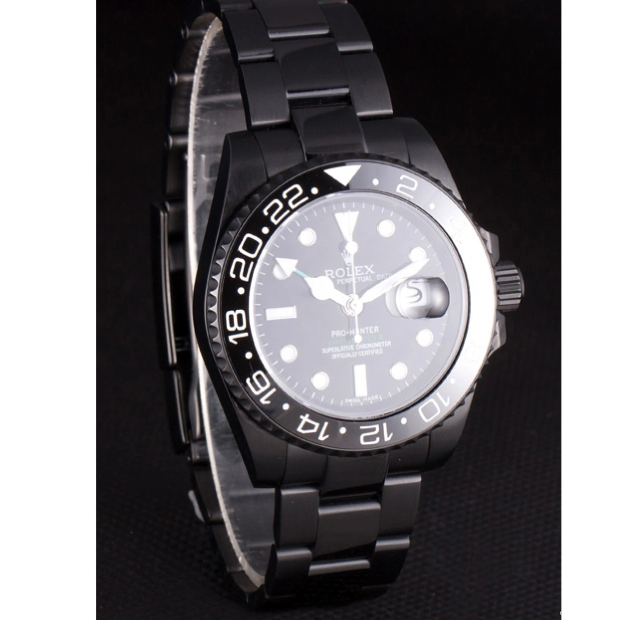 AAA Replica Watches Rolex PVD Full Edition Pro-Hunter II Master GMT 0215