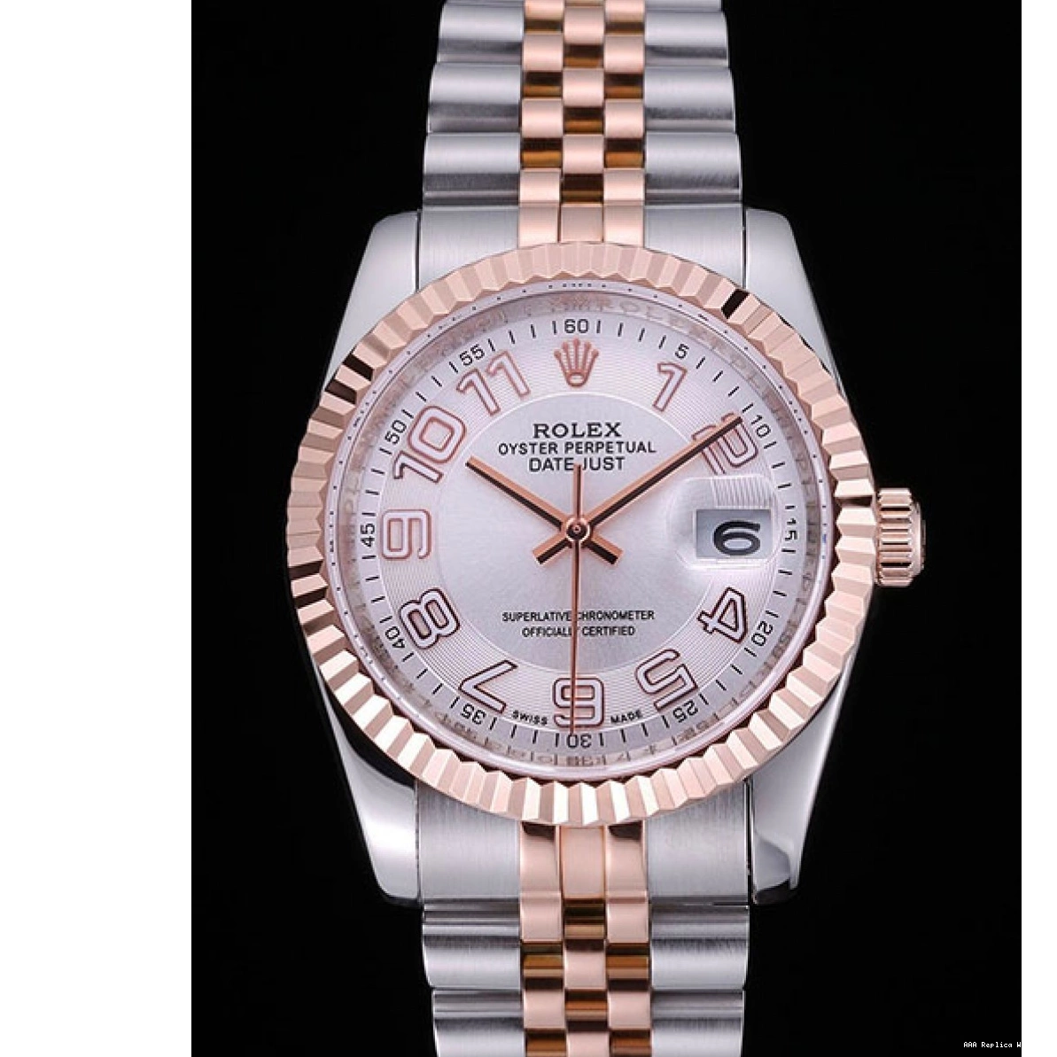 AAA Replica Watches Bracelet Steel and DateJust Dial 622544 Stainless White Gold Rolex 0223