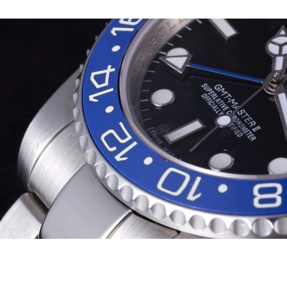 Good Copy Rolex Watches Master Oyster Stainless Band Brushed Collection Rolex GMT II Steel 621492 0210