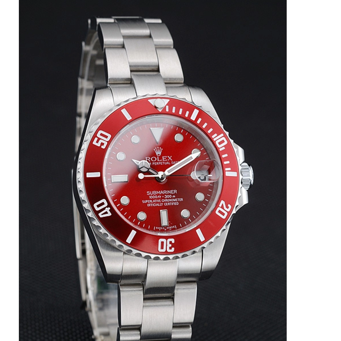 AAA Replica Watches Submariner Bracelet Rolex Stainless Dial 1454154 Steel Red 0212