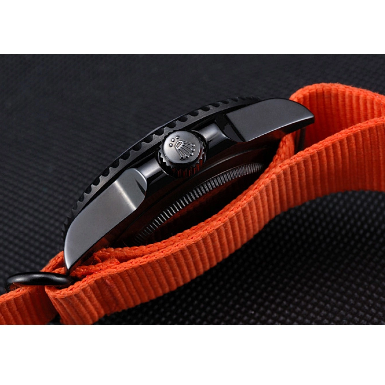 Good Copy Rolex Watches Nylon Orange Stealth Submariner Strap Rolex 622011 0213